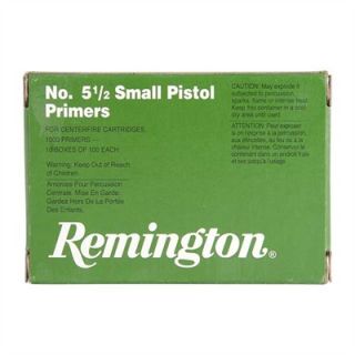 Pistol Primers   Remington 5 1/2 Small Pistol Mag Primers