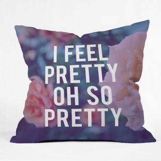 So Pretty Throw Pillow Multi One Size For Women 236880957