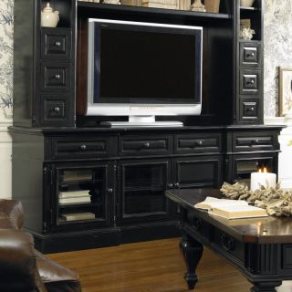 Hooker New Castle II Entertainment Console 86 in.   Weathered Black   243 55 475