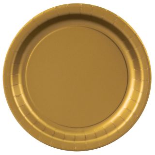 Glittering Gold (Gold) Dessert Plates