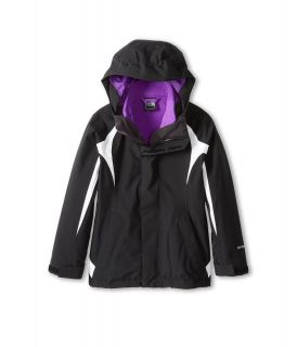 The North Face Kids Girls Mountain View Triclimate Jacket Girls Coat (Black)