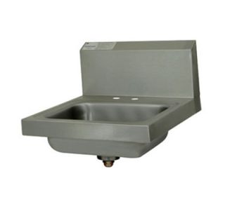 Advance Tabco Wall Hand Sink   4 OC Deck, 14x10x5 Bowl, 20 ga 304 Stainless