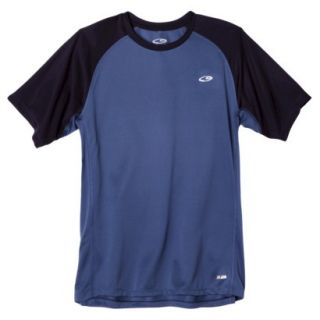 C9 By Champion Mens Advanced Duo Dry Ventilating Tee   Slate Blue S