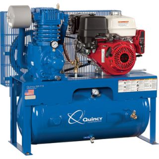 Quincy Compressor QP Pressure Lubricated Reciprocating Air Compressor   13 HP