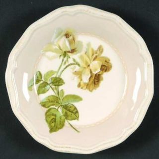 Lenox China Accoutrements Dessert/Pie Plate, Fine China Dinnerware   Roses,Pale