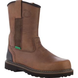 Brookville Waterproof Wellington Boot   Brown, Size 10 1/2, Model# G5134