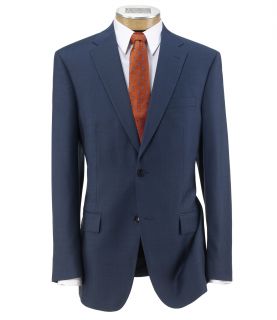 Traveler Tailored Fit 2 Button Suit with Plain Front Trousers Extended Sizes JoS