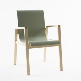 Artek Seating Hallway Arm Chair 403 11000 Finish Green