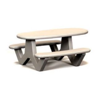 Petersen Commercial 6 ft. Wheelchair Accessible Chatfield Picnic Table   500 