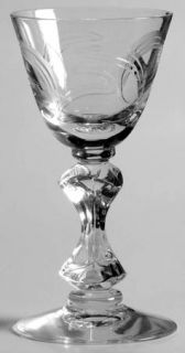 Tiffin Franciscan Iris Cordial Glass   Stem #17566, Cut