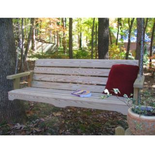 Weathercraft Designers Choice Classic Pine Porch Swing   Natural Multicolor  