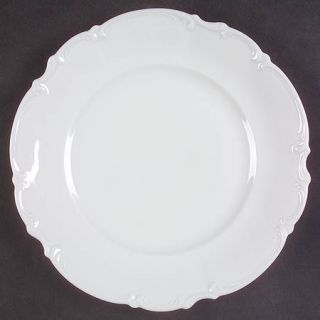 Hutschenreuther Sylvia (All White, No Trim) Salad Plate, Fine China Dinnerware  