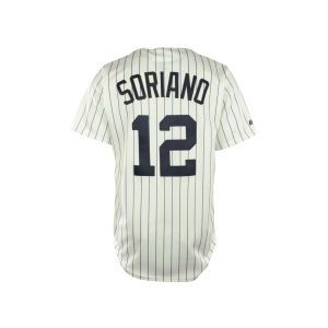 New York Yankees Alfonso Soriano Majestic MLB Player Replica Jersey