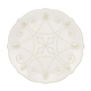 Lenox French Perle Assorted White Plates (set Of 4) (WhiteMaterials StonewareService for Four (4)Number of pieces in set Four (4)Dimensions 7.5 inches in diameterCare instructions Dishwasher safe )