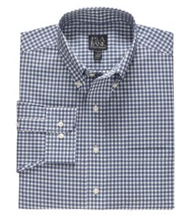 Traveler Long Sleeve Gingham Buttondown Sportshirt Big or Tall JoS. A. Bank