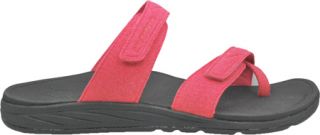 Womens New Balance Revitalign Refresh Slide   Black/Pink Sandals