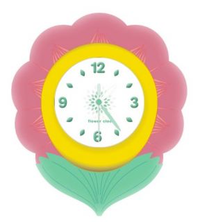 Gama Sonic GS01PNK Kiddie Clock Pink