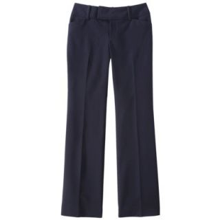 Merona Womens Doubleweave Flare Pant   (Curvy Fit)   Federal Blue   8 Short