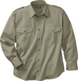 Mens LS 65/35 Poly/Cotton Safari Shirt   R