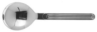 Retroneu Ellipse (Stainless) Solid Serving Spoon   Stainless, 18/8