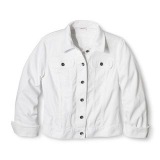 Merona Womens Denim Jacket   White   S