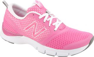 Womens New Balance WX711   Pink Lace Up Shoes