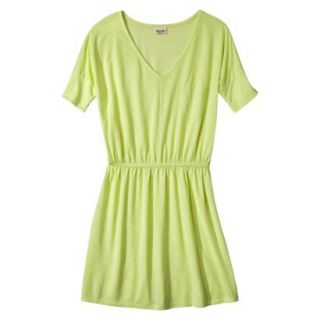 Mossimo Supply Co. Juniors V Neck Dress   Limesand S(3 5)