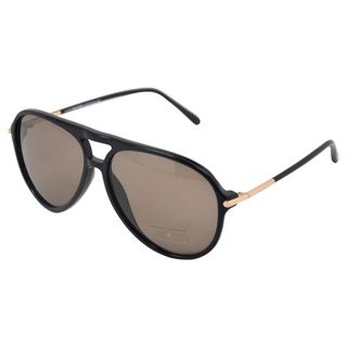 Tom Ford Unisex Ft0254/s Matteo 01m Shiny Black Sunglasses