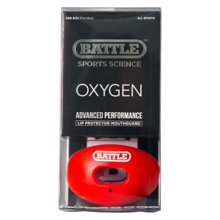 Oxygen Lip Protector Mouth Guard Red   8204