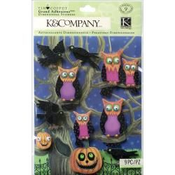Halloween Grand Adhesions  Owls