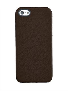 Graphic Image Leather iPhone 5 Case
