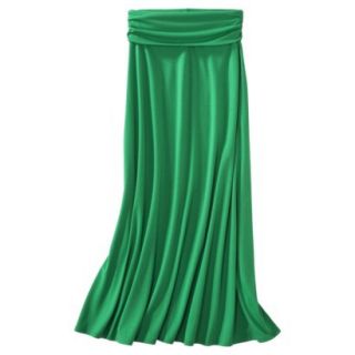 Merona Womens Convertible Knit Maxi Skirt   Mahal Green   S