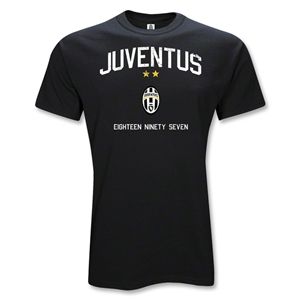 Euro 2012   Juventus 1897 Soccer T Shirt (Black)