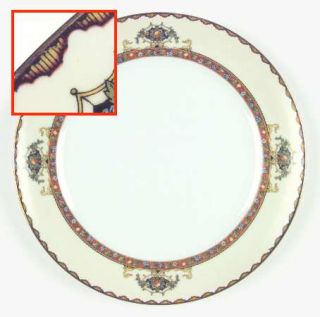 Noritake Iona Dinner Plate, Fine China Dinnerware   No Number,Fruit&Flowers,Rust
