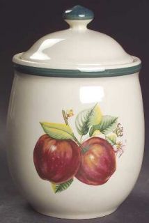 China Pearl Apples (Casuals) Small Canister, Fine China Dinnerware   Casuals, Re