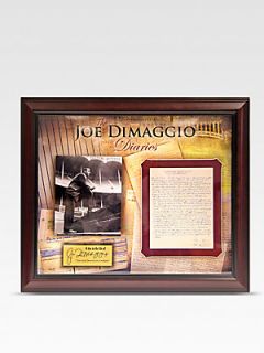 Steiner Sports Joe DiMaggio Diaries Collage   Joe Dimaggio Diaries Collage