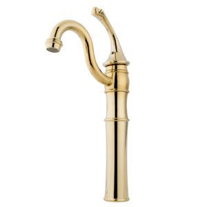 Elements of Design EB3422GL Georgian Vessel Sink Faucet With no Pop Up