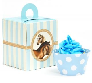 Ponies Cupcake Wrapper Combo Kit