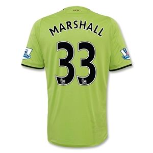 Macron Aston Villa 12/13 MARSHALL Away Soccer Jersey