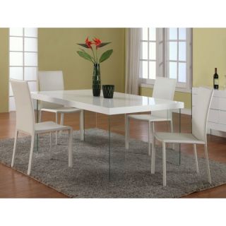 Chintaly Sofia 5 Piece Dining Table Set Multicolor   CTY1285