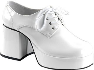 Mens Funtasma Jazz 02   White Patent Costume Shoes