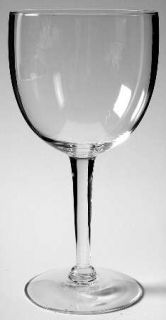 Judel VintnerS Ii Water Goblet   Clear,Undecorated,Smooth Stem,No Trim