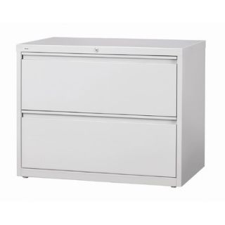 CommClad 2 Drawer Lateral File Cabinet 14970 / 14971 / 14972 Finish Light Gray