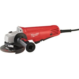 Milwaukee Angle Grinder   7.5 Amp, 4 1/2 Inch with Lock On, Model 6140 30