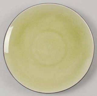 Home Zazen Lime Salad Plate, Fine China Dinnerware   Crackled Lime Green In,Choc