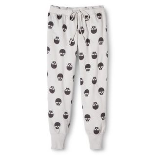 PJ Couture Pajama Pant   Grey Skulls XL