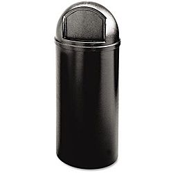 Rubbermaid Commercial Marshal 25 gallon Black Container