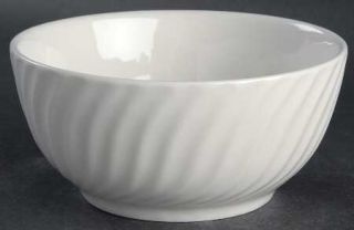 Gibson Designs White Tides Soup/Cereal Bowl, Fine China Dinnerware   Everyday,Al