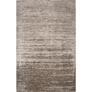 Hand woven Solid Grey Casual Orwell Rug (2 X 3)
