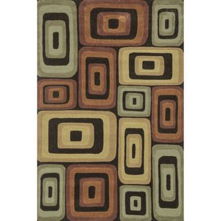 Hand tufted Chalice Multi Rug (79 X 99)